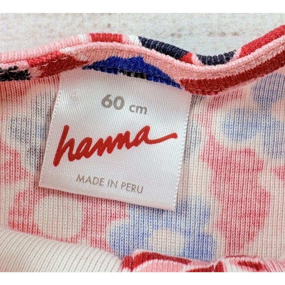 Hanna Andersson Day Play Dress Baby Floral Long Sleeve Size 60 (2-6 Mo) - Picture 5 of 5